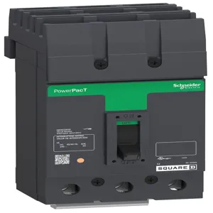 SQUARE D QBA32125 Molded Case Circuit Breaker, 125A, 3P, 10kAIC at 240V | CE6HLY