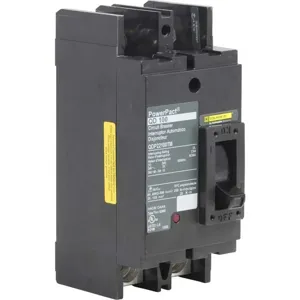 SQUARE D QDP22100TM Molded Case Circuit Breaker, Bolt-On, 100 A, 240 VAC | AG8UBY