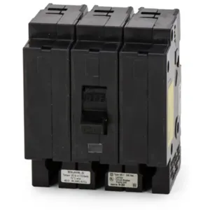 SQUARE D QE3100VH Plug In Circuit Breaker Qe 100 Amp 240vac 3p 22kaic@240v | AG8UCY