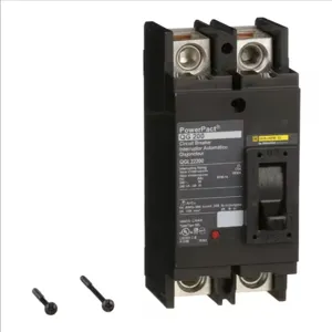 SQUARE D QGL22200 Circuit Breaker, Feed-Thru 200 Ampere, 240 VAC, 2P | AG8UEQ