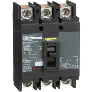 SQUARE D QGL32200 Circuit Breaker Feed-thru 200 Amp 240vac 3p 65kaic@240v | AG8UEY