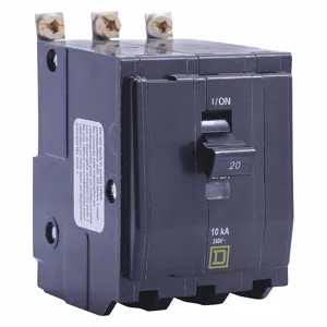 SQUARE D QHB320 Miniature Circuit Breaker, 3 Pole, 120 / 240VAC, 3 Phase | CE6HRE