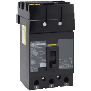 SQUARE D QJA32100 Circuit Breaker I-line Style Plug-in 100 Amp 240vac 3p 100kaic@240v | AG8UGD