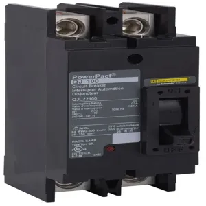 SQUARE D QJL22100 Circuit Breaker Feed-thru 100 Amp 240vac 2p 100kaic@240v | AG8UHD