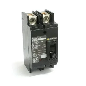 SQUARE D QJL22250 Molded Case Circuit Breaker, 100kAIC at 240V, 250A, 2 Pole | CE6HNN