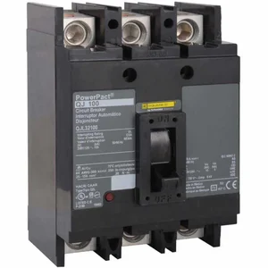 SQUARE D QJL32100 Circuit Breaker Feed-thru 100 Amp 240vac 3p 100kaic@240v | AG8UHJ