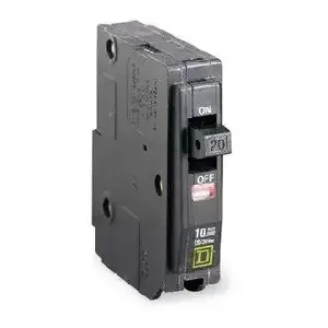 SQUARE D QO100S Miniature Circuit Breaker, 100A, 2 Pole, 120 / 240VAC, 10kAIC | CE6HQQ