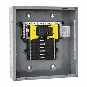 SQUARE D QO116M100P Load Center, 100 A, 120/240 Vac, 16 Spaces, 22 Ka, 8 Max. No. Of Tandem Breakers | CU4FQG 60UM12