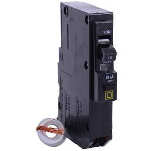 SQUARE D QO115EPD Plug In Circuit Breaker 15a 1p 10ka 240v | AF9GWP 2GLP3