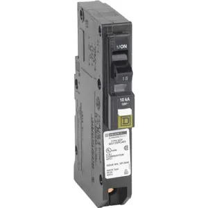 SQUARE D QO115PCAFI Miniature Circuit Breaker 15a 1 Pole 10k | AF9ZWP 30YE76