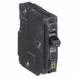 SQUARE D QO115VH Plug In Circuit Breaker 15a 1p 22ka 240v | AF9GWQ 2GLP4