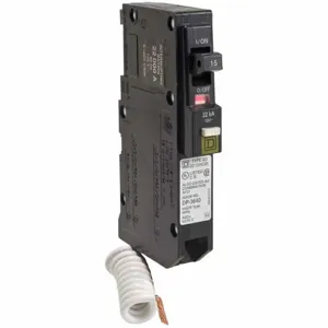 SQUARE D QO115VHCAFI Plug In Circuit Breaker 15a 1 Pole 22ka 120v | AF6FXN 12R456