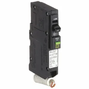 SQUARE D QO120AFI Plug In Circuit Breaker 20a 1p 10ka 240v | AG6QEX 3XE18