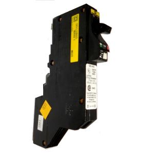 SQUARE D QO120AS Miniature Circuit Breaker, 10kAIC at 120V, 1 Phase, Plug-In | CE6HQF