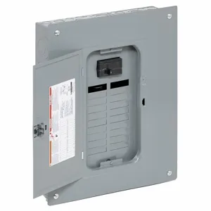 SQUARE D QO120M100PC Load Center, 100 A, 120/240 Vac, 20 Spaces, 22 Ka, 4 Max. No. Of Tandem Breakers, 1 | CU4FQK 60UM17