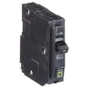 SQUARE D QO120VH Plug In Circuit Breaker 20a 1p 22ka 240v | AA9GFB 1D238