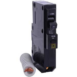 SQUARE D QO130EPD Plug In Circuit Breaker 30a 1p 10ka 120v | AF9FQD 2DM34