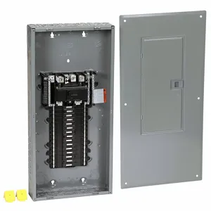 SQUARE D QO130M200PC Load Center, 200 A, 120/240 Vac, 30 Spaces, 22 Ka, 10 Max. No. Of Tandem Breakers | CU4FTC 60UM25