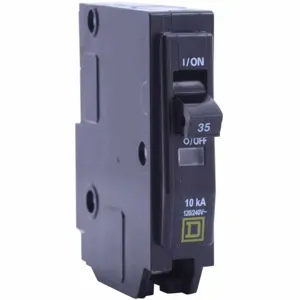 SQUARE D QO135 Plug In Circuit Breaker 35a 1p 10ka 240v | AG7CUB 5B726