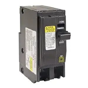 SQUARE D QO200 2 Pole Standard Trip Circuit Breaker, 10kAIC at 240VAC | CE6HNX