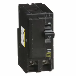 SQUARE D QO2125VH Plug In Circuit Breaker 125a 22ka 240v | AF9FNL 2DG53