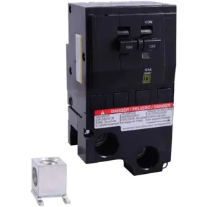 SQUARE D QO2200VH Plug In Circuit Breaker 200a 22ka 240v | AF9GXF 2GLT2