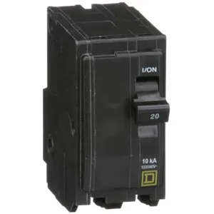 SQUARE D QO220 Miniature Circuit Breaker, 20 A, 120 / 240 V, 2 P, 1 Phase | AA9GGF 1D301