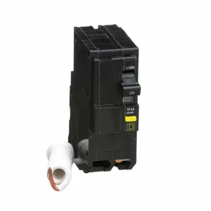 SQUARE D QO220GFI Plug In Circuit Breaker 20a 2p 10ka 240v | AA9GGJ 1D304