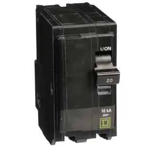 SQUARE D QO220H Miniature Circuit Breaker 240V 20A | CU4FVR 48M347