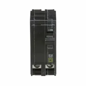 SQUARE D QO225VH Miniature Circuit Breaker, 25 A, 120/240V AC, Single Phase, 22kA at 120/240V AC, QO | CU4FWA 2GLT7