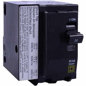 SQUARE D QO2151021 Plug In Circuit Breaker 15a 2p 10ka 240v | AF9GXB 2GLR7