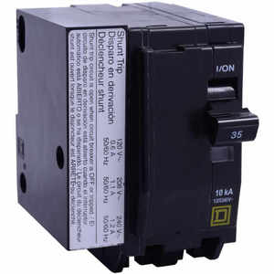 SQUARE D QO2501021 Plug In Circuit Breaker 50a 2p 10ka 240v | AF9GXT 2GLV6