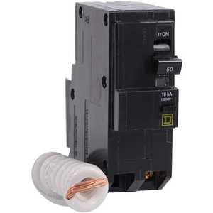 SQUARE D QO250EPD Plug In Circuit Breaker 50a 2p 10ka 240v | AF9GXP 2GLV3