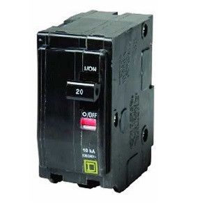 SQUARE D QO250HID Plug In Circuit Breaker, 10kAIC at 240V, 50A, 2 Pole | CE6HQW