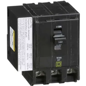 SQUARE D QO31001021 Plug In Circuit Breaker 100a 10ka 240v | AF9FNX 2DG77