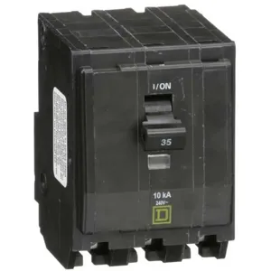 SQUARE D QO335 Plug In Circuit Breaker 35a 3p 10ka 240v | AG7CUN 5B761