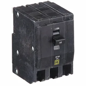 SQUARE D QO340VH Plug In Circuit Breaker 40a 3p 22ka 240v | AF9FPB 2DG87