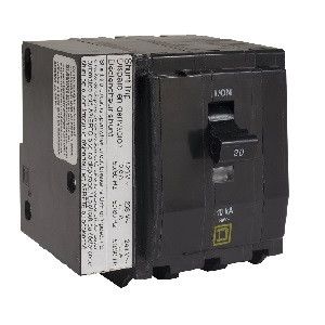 SQUARE D QO345-1021 Mini-Leistungsschalter, thermisch magnetisch, 45 A, 240 VAC, 10 kAIC | CE6HPQ