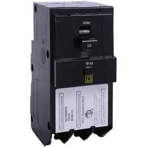 SQUARE D QO350EPD Plug In Circuit Breaker 50a 3p 10ka 240v | AG7GBB 6RHG8