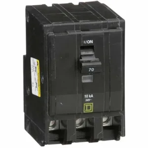 SQUARE D QO370 Plug In Circuit Breaker 70a 3p 10ka 240v | AA9GHJ 1D329