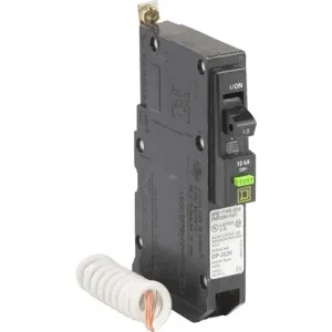 SQUARE D QOB115AFI Circuit Breaker Bolt-on 1 Pole 15a | AF9GRQ 2GLA8