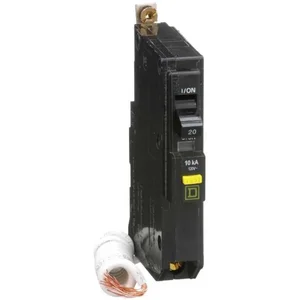 SQUARE D QOB120GFI Circuit Breaker, 20 A | AF9FPE 2DG99