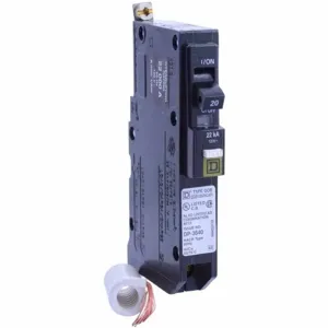 SQUARE D QOB120VHCAFI Bolt On Circuit Breaker 20a 1 Pole 22ka 120v | AF6FXU 12R461