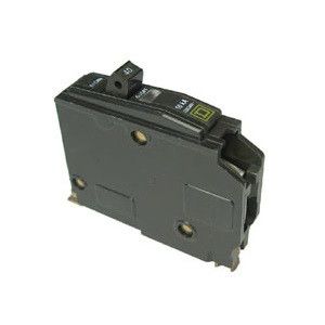 SQUARE D QOB160VH Miniatur-Leistungsschalter, 60 A, einpolig, 120 VAC | CE6HTA