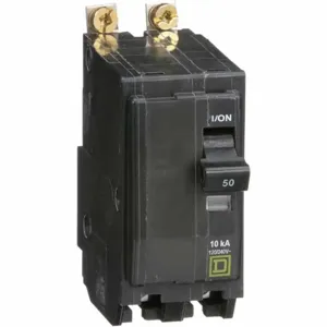 SQUARE D QOB250 Bolt-on Circuit Breaker, 40 deg C, 50 A, 48 VDC | AF6PPC 1H888