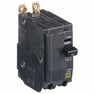 SQUARE D QOB250 Bolt-on Circuit Breaker, 40 deg C, 50 A, 48 VDC | AF6PPC 1H888