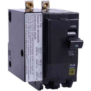 SQUARE D QOB2601021 Leistungsschalter zum Anschrauben, 2-polig, 60 A | AF9GVB 2GLJ3