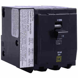 SQUARE D QOB3151021 Leistungsschalter zum Anschrauben, 3-polig, 15 A | AF9GVQ 2GLK8