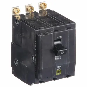 SQUARE D QOB320HID Circuit Breaker Bolt-on 3 Pole 20a | AF9GVR 2GLK9