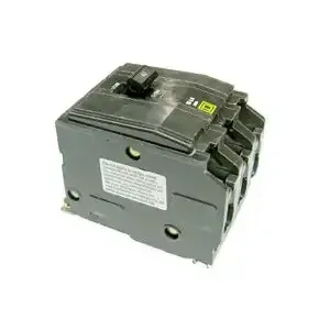 SQUARE D QOB350HID Miniature Circuit Breaker, 10kAIC at 240VAC, 50A, 3 Phase | CE6HUA